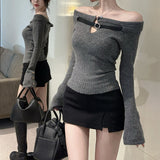 ベルトホローニットAT1391