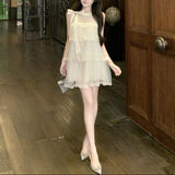 ティアードフリルAラインワンピースAO1770