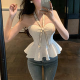 2WAYリボンペプラムトップス(2COLOR)AT1316