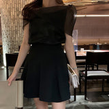 ワイドネックエアリーブラウス(2COLOR)AT1369