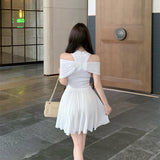 クロスニットワンピース(2COLOR)AO1778