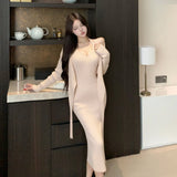 クロスニットワンピースAO1827