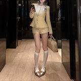 ノーカラーツイードセットアップAS1656