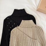 カッティングビジューワンピース(2COLOR)AO1845