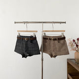 チェックショートパンツ(2COLOR)AB1210