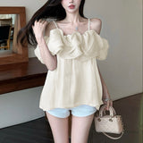 ウェーブフリルブラウス(3COLOR)AT1360