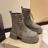 厚底ソックスブーツ(3COLOR)AP1038