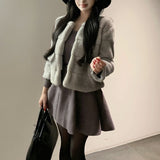 エレガントファーコートAJ1186