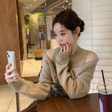 カーディガン付きノースリーブニット(4COLOR)AT1380