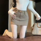 ベルト付きタイトミニスカート(2COLOR)AB1197