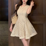 フラワーAラインワンピースAO1777