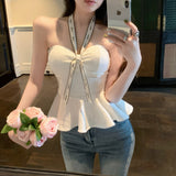 2WAYリボンペプラムトップス(2COLOR)AT1316