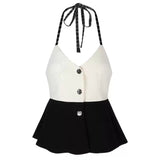 2トーンペプラムキャミソールAT1371