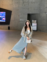 チェックツイードジャケットAJ1182