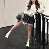 【単品購入可】モノトーンガーリー3点セットアップAS1669