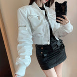 ショートボンバージャケット(2COLOR)AJ1133