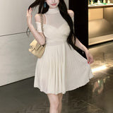 クロスニットワンピース(2COLOR)AO1778