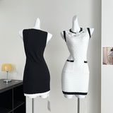 モノトーンニットワンピース(2COLOR)AO1763