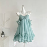 エアリーフリルAラインワンピースAO1849