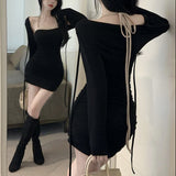 ボレロ付きバイカラーワンピース(2COLOR)AO1800