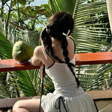 サスペンダーモノトーンスイムウェアAW1091