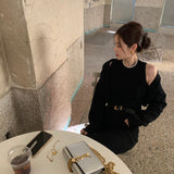 カーディガン付きノースリーブニット(4COLOR)AT1380