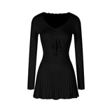 ウエストタッチニットワンピース(3COLOR)AO1829