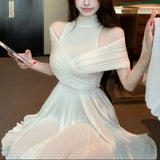 クロスニットワンピース(2COLOR)AO1778