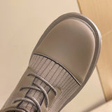 厚底ソックスブーツ(3COLOR)AP1038