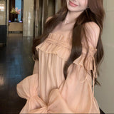 【即納】バルーンオフショルトップス(2COLOR)AT1355