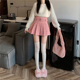 ベルト付きプリーツミニスカート(3COLOR)AB1194