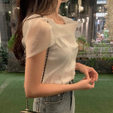 ワイドネックエアリーブラウス(2COLOR)AT1369