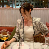 モノトーンVネックジャケットAJ1179