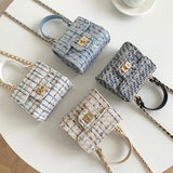 2WAYツイードミニバッグ(4COLOR)AG1032