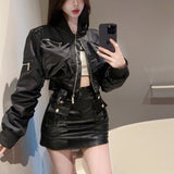 ショートボンバージャケット(2COLOR)AJ1133