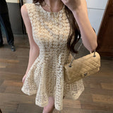 フラワーAラインワンピースAO1777