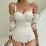 2WAYフラワースイムウェアAW1088