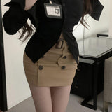 トレンチミニスカートAB1195