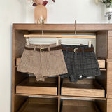 チェックショートパンツ(2COLOR)AB1210