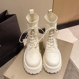 厚底ソックスブーツ(3COLOR)AP1038