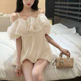 ウェーブフリルブラウス(3COLOR)AT1360