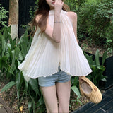 レーススカーフブラウスAT1368