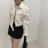 ドロップショルダージッパージャケット(2COLOR)AJ1155