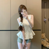 ノースリーブぺプラムニット(2COLOR)AT1343