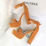 シンプルプラットフォームサンダル(3COLORS)AP1005