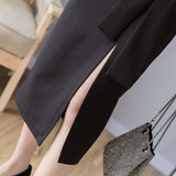 スリット入りタイトスカート(2COLORS)AB1003