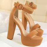 シンプルプラットフォームサンダル(3COLORS)AP1005