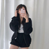 リブパーカールームウェア(3COLORS)AR1008