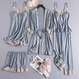 シルクタッチルームウェア5SET(3COLORS)AR1001