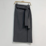 ウエストマークスリット入りスカート(3COLORS)AB1138